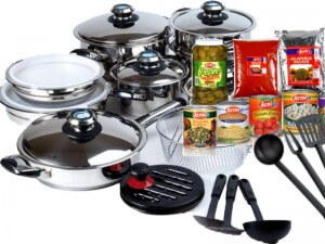 ALIMENTOS Y UTENSILIOS DE COCINA